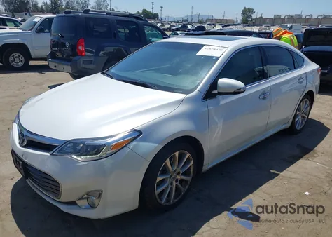 2014 Toyota Avalon Limited z USA, uszkodzony, nr VIN 4T1BK1EB9EU123231